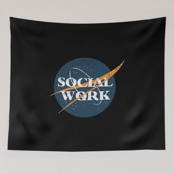 Item preview, Social Worker Space Vintage designed and sold by orlumbuspirate.