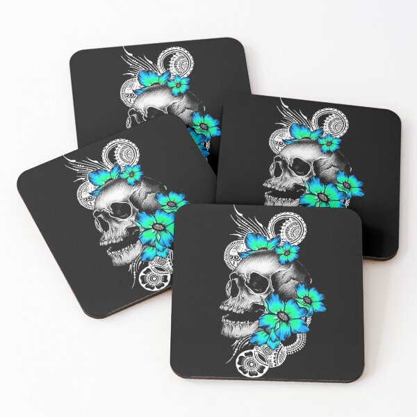Item preview,  Romantic Skull Flowers designed and sold by Gothic Fantasy.