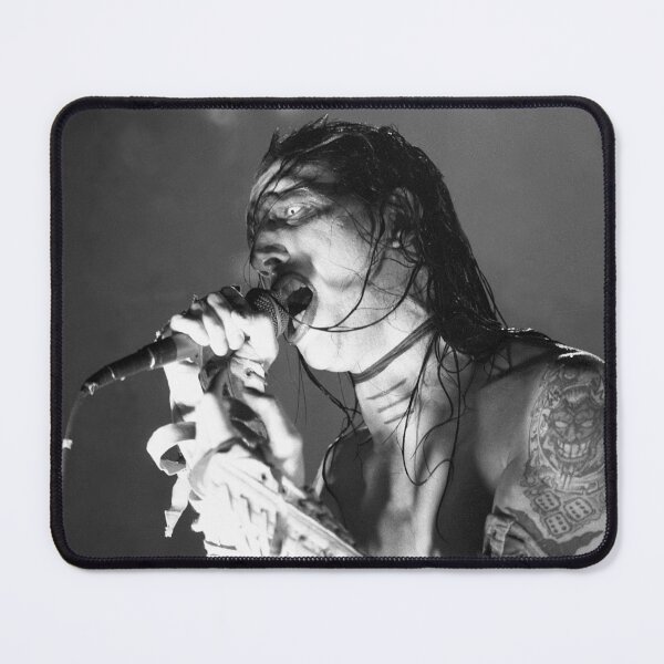 Item preview, Marilyn Manson - BW Photograph designed and sold by ConcertImages.