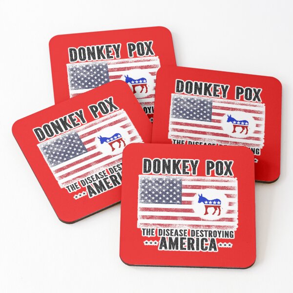 Item preview, Donkey Pox Killing America designed and sold by WoodburyLake.