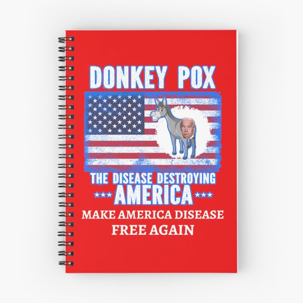 Item preview, Donkey Pox Make America Disease Free Again designed and sold by WoodburyLake.