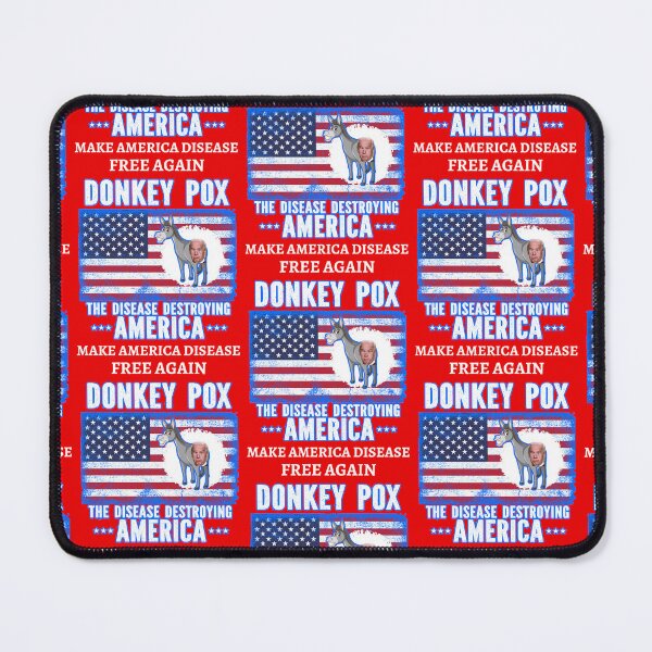 Item preview, Donkey Pox Make America Disease Free Again designed and sold by WoodburyLake.