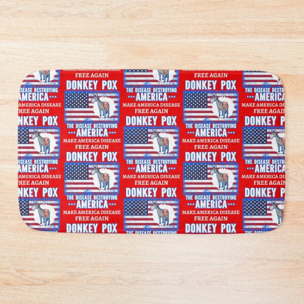 Item preview, Donkey Pox Make America Disease Free Again designed and sold by WoodburyLake.