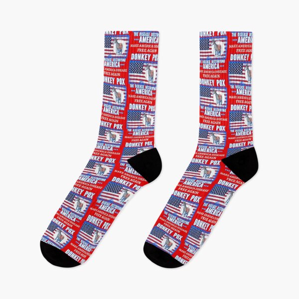 Item preview, Donkey Pox Make America Disease Free Again designed and sold by WoodburyLake.
