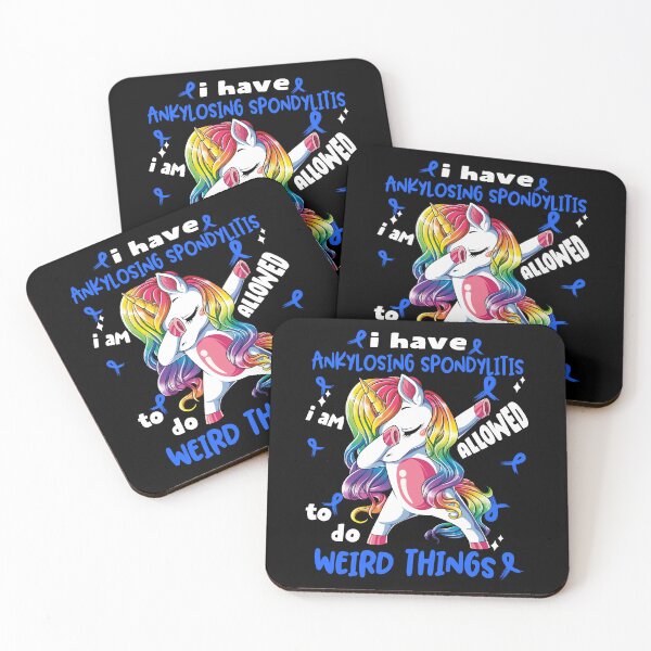 Item preview, Ankylosing Spondylitis Awareness Funny I have Ankylosing Spondylitis i'm allowed to do Weird Things! designed and sold by JanetShop809.