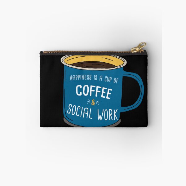 Item preview, Social Work & Coffee is happiness designed and sold by orlumbuspirate.