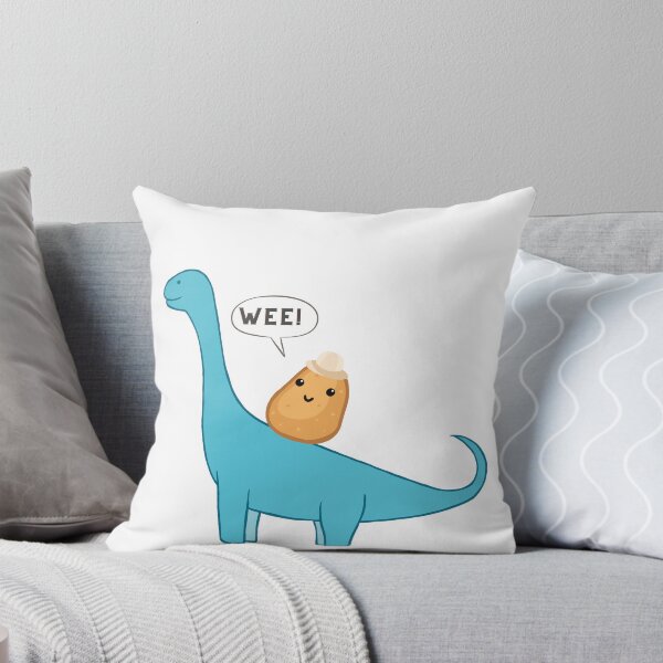 Item preview, Potato Riding a Dinosaur designed and sold by jordannas24.