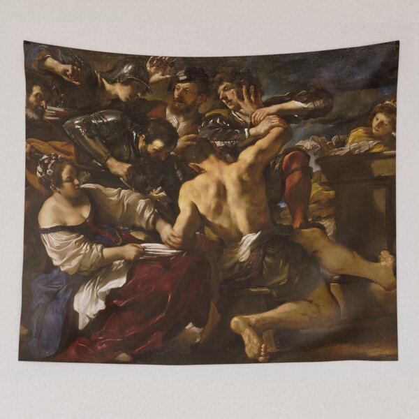 Item preview, Samson Captured by the Philistines | Guercino | 1619 Renaissance Biblical Art designed and sold by CJET.