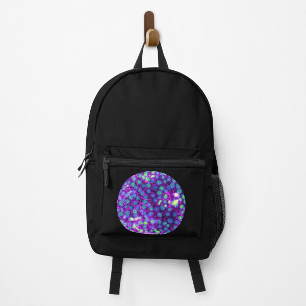 Item preview, Membranes and nuclei - neon blue green and pink designed and sold by ArtByScience.