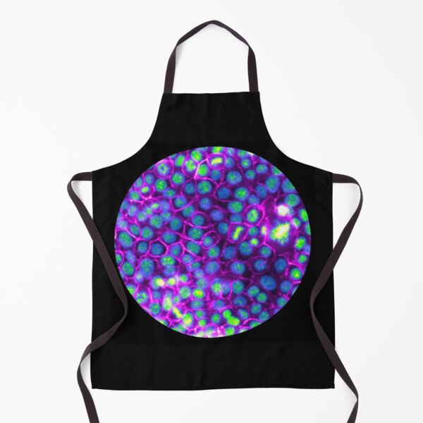 Item preview, Membranes and nuclei - neon blue green and pink designed and sold by ArtByScience.