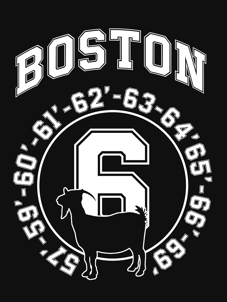 Bill Russell T-Shirt Vintage Basketball Boston Celtics T shirt Sizes S - 2XL