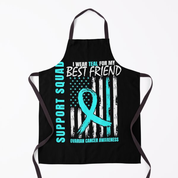 Item preview, Support Squad Teal Ovarian Cancer designed and sold by Harriet Taplin.