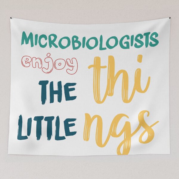 Item preview, Microbiologists enjoy the little things designed and sold by JenTrinhArt.