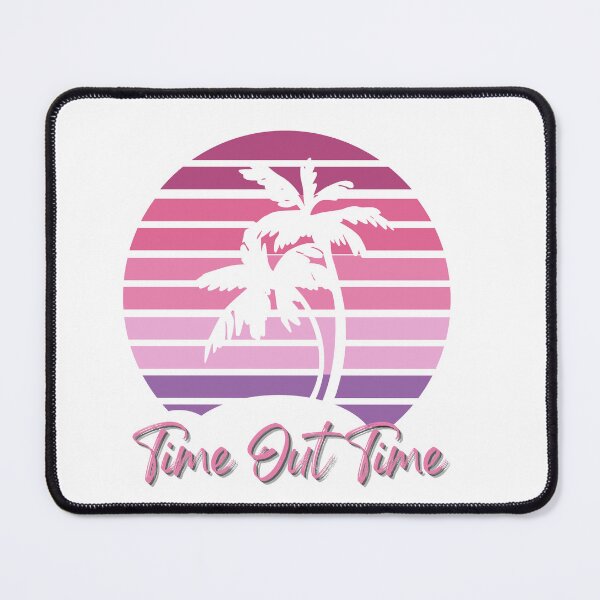 Item preview, Time Out Time- Healing & Happiness, Vintage Tropical Sunset, Live Your Best Life designed and sold by Sun Sand & Sea Art.