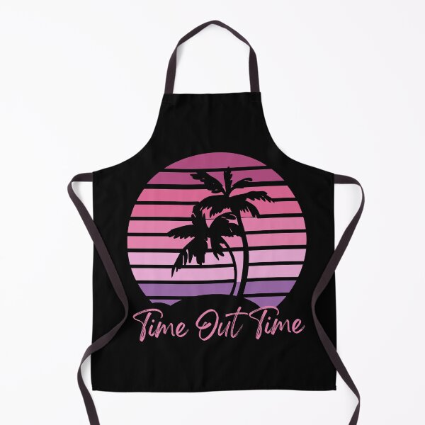 Item preview, Time Out Time- Healing & Happiness, Vintage Tropical Sunset, Live Your Best Life designed and sold by Sun Sand & Sea Art.