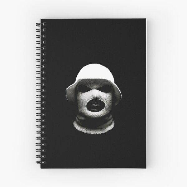 Item preview, sticker black mask hiphop designed and sold by deztees.
