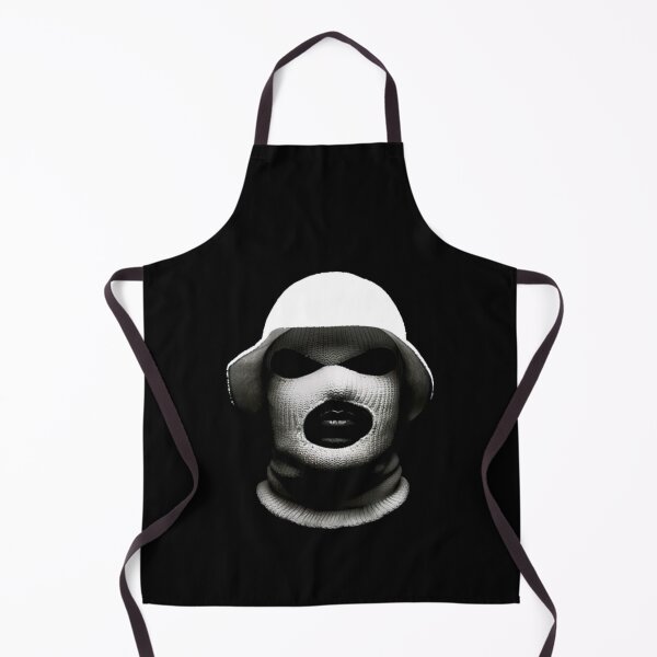Item preview, sticker black mask hiphop designed and sold by deztees.