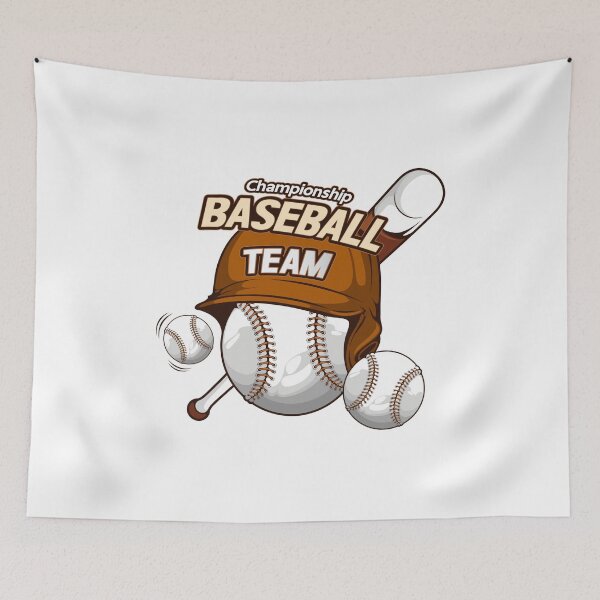 Item preview, Championship Baseball Team Logo Baseball Fan Gift designed and sold by MichelSorour.