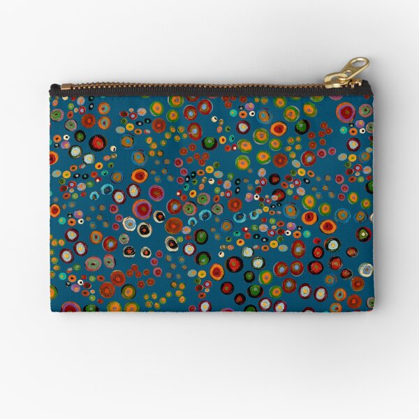 enCHANTment spirals on midnight Zipper Pouch