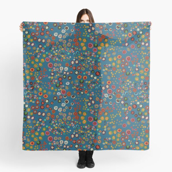 enCHANTment spirals on midnight Scarf