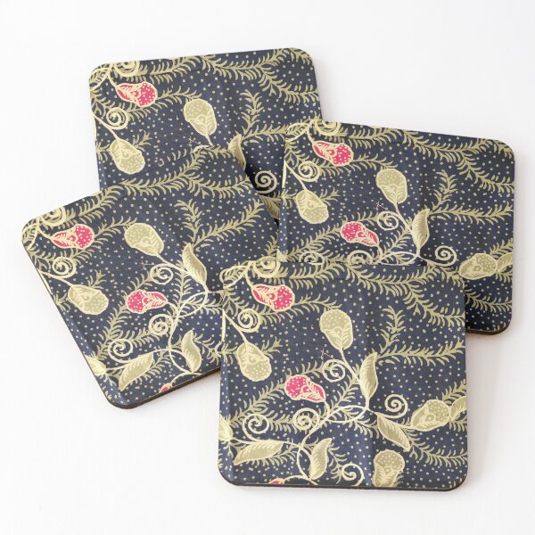 Item preview, Indonesia hand drawn Batik black green flower plant Pamekasan Madura designed and sold by Morcawork.