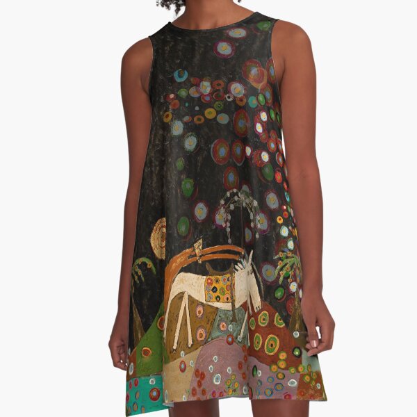 Catching the Wild Spirit A-Line Dress