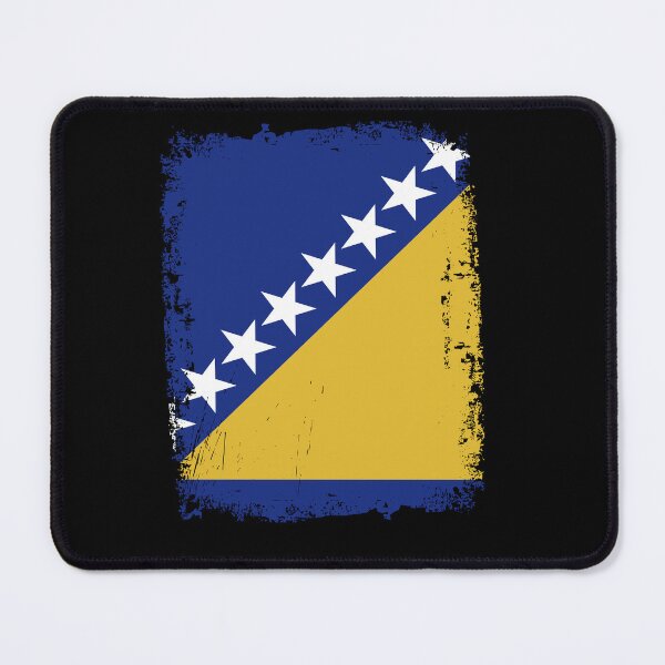 Item preview, Bosnia _ Herzegovina Flag Disstressed designed and sold by rafaeltto.
