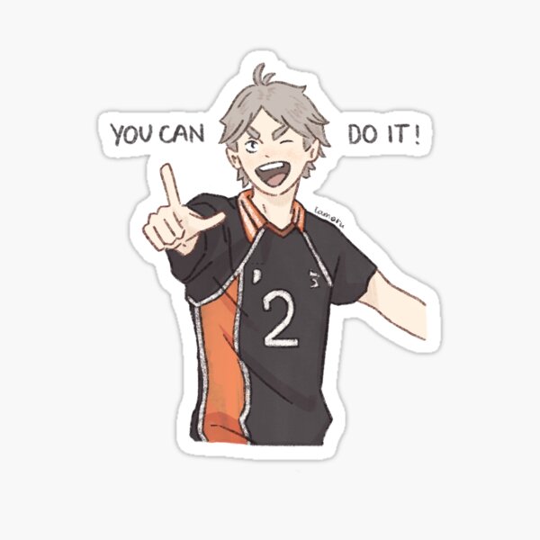 Haikyuu!!- Karasuno Sticker by animekitten , #spon, #Karasuno, #Haikyuu,  #animekitten, #Sticker #Ad