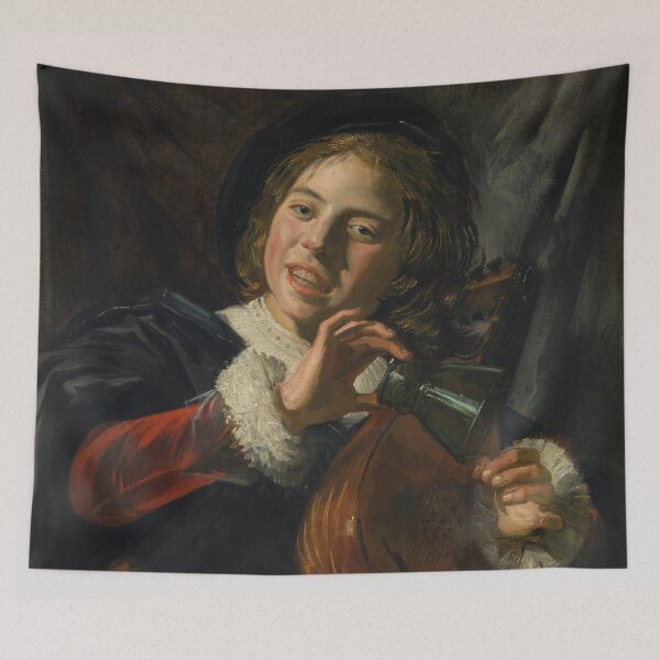 Item preview, Boy with a Lute | Frans Hals | 1625 Renaissance Art designed and sold by CJET.