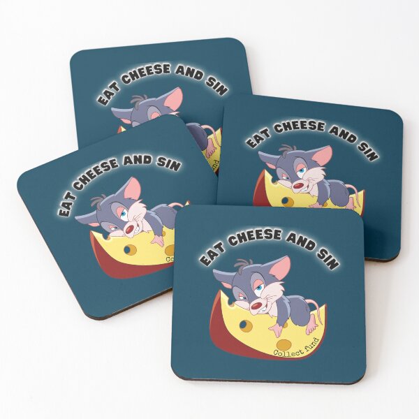 Item preview, Eat cheese and sin collect fund funny mouse   designed and sold by OranGrahame.
