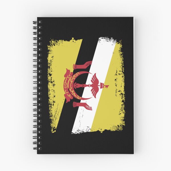 Item preview, Brunei Flag Disstressed designed and sold by rafaeltto.
