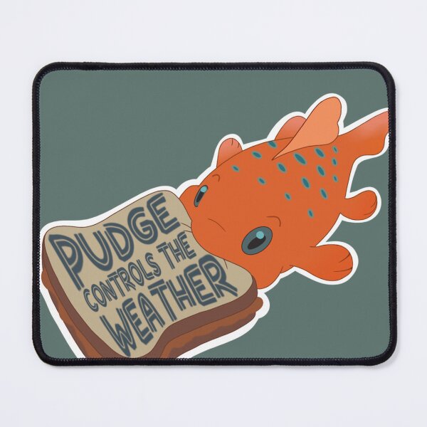 Item preview, Pudge The Fish With Writing   designed and sold by KarlFriedric.
