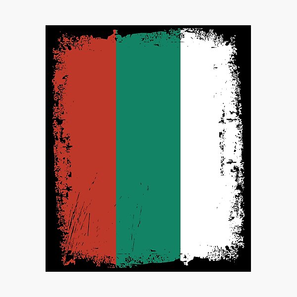 Item preview, Bulgaria Flag Disstressed designed and sold by rafaeltto.