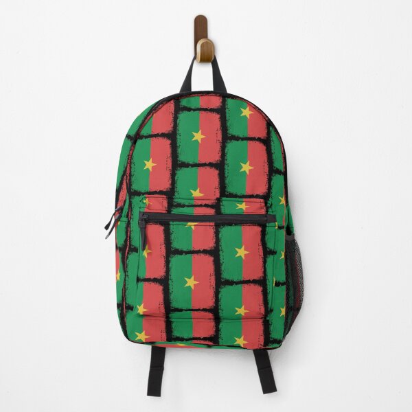 Item preview, Burkina Faso Flag Disstressed designed and sold by rafaeltto.