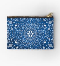 Mandala Blue Studio Pouch
