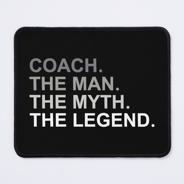Item preview, Coach The Man The Myth The Legend Funny Baseball Coach Gift designed and sold by MichelSorour.
