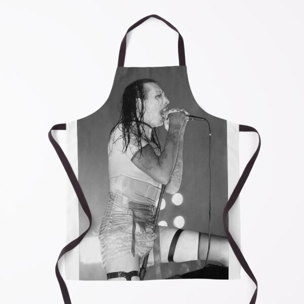 Item preview, Marilyn Manson - BW Photograph designed and sold by ConcertImages.