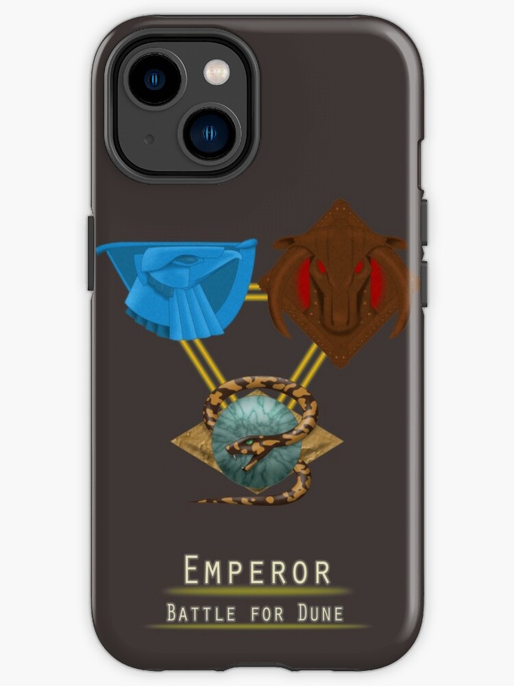 Funda de iPhone «Emperador: Batalla por casas Dune» de Angrahius | Redbubble