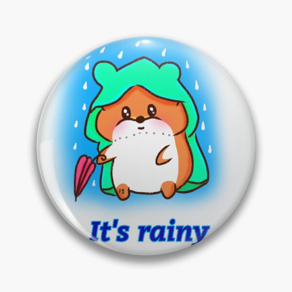 Item preview, Hamster | Hamster Lover - It's rainy v4 designed and sold by FennyWijayaMomo.