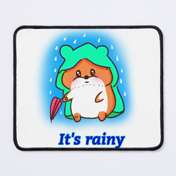 Item preview, Hamster | Hamster Lover - It's rainy v4 designed and sold by FennyWijayaMomo.