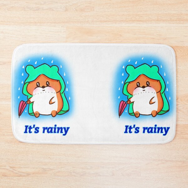 Item preview, Hamster | Hamster Lover - It's rainy v4 designed and sold by FennyWijayaMomo.