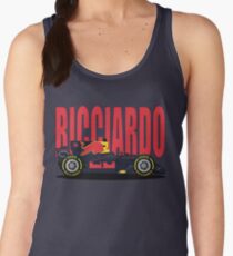 Ricciardo NO SPONSOR F1 Car Women's Tank Top
