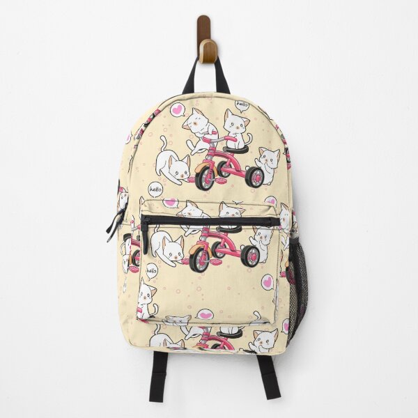 Item preview, Funny Cat Bike Ride Cyclist Playtime Pattern designed and sold by TheWildFlix.