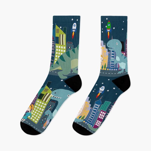 Item preview, Dinosaurs In City  designed and sold by MarcSabuncu.