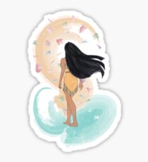 Native Princess Sticker