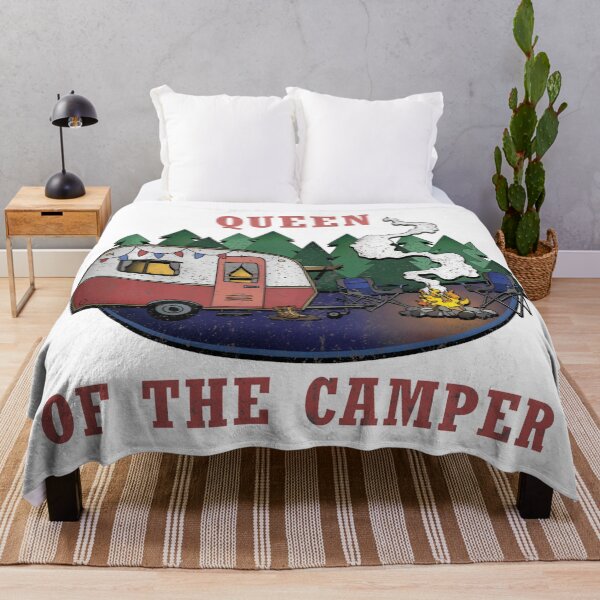 Item preview, Queen Of The Camper designed and sold by Gibbonzo.