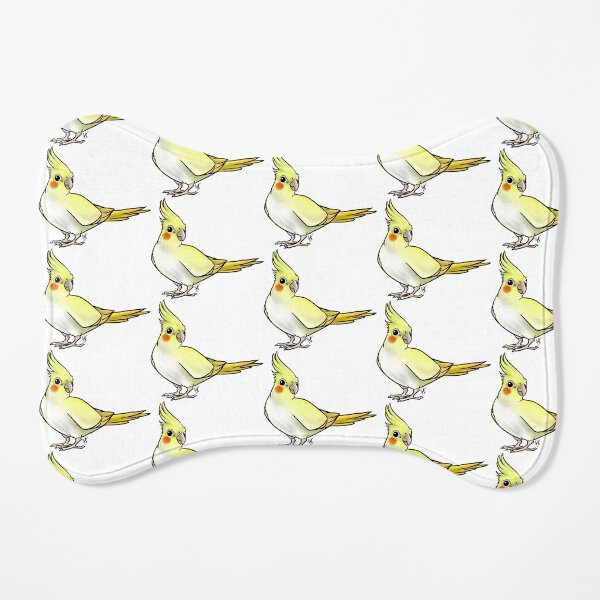 Cockatiel - Lutino Dog Mat