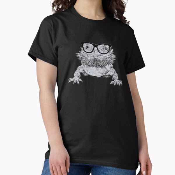 Item preview, Bearded Dragon Nerdy Glasses designed and sold by myeverydayparty.