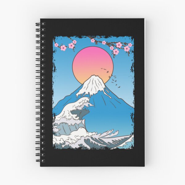 Item preview, Fujiyama Mountain Japan Manga Lotus designed and sold by AdeleraYonare.