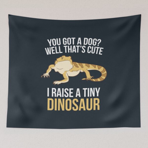 Item preview, Bearded Dragon Owner I Raise A Tiny Dinosaur designed and sold by myeverydayparty.